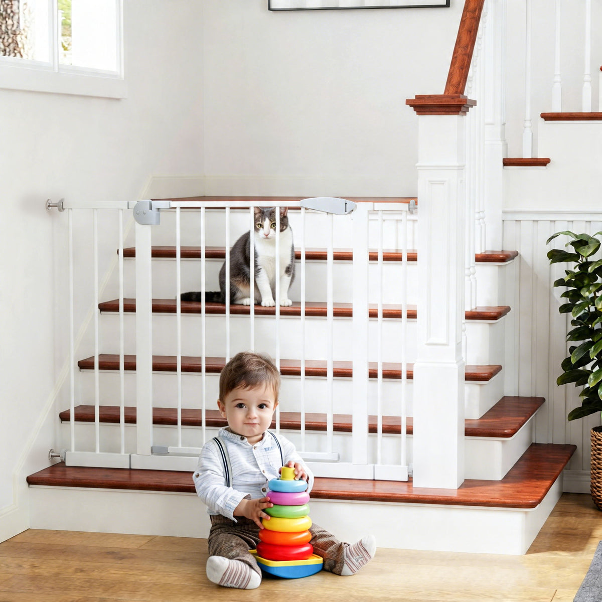 Dog Gate For Stairs And Doorways