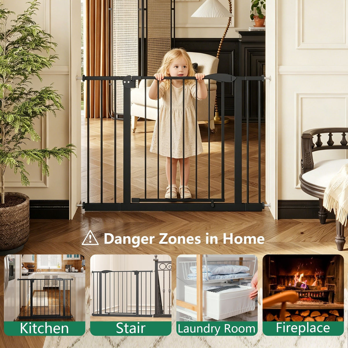 Dog Gate For Stairs And Doorways