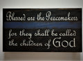 Mini “Blessed are the Peacemakers” Concealment Wall Art